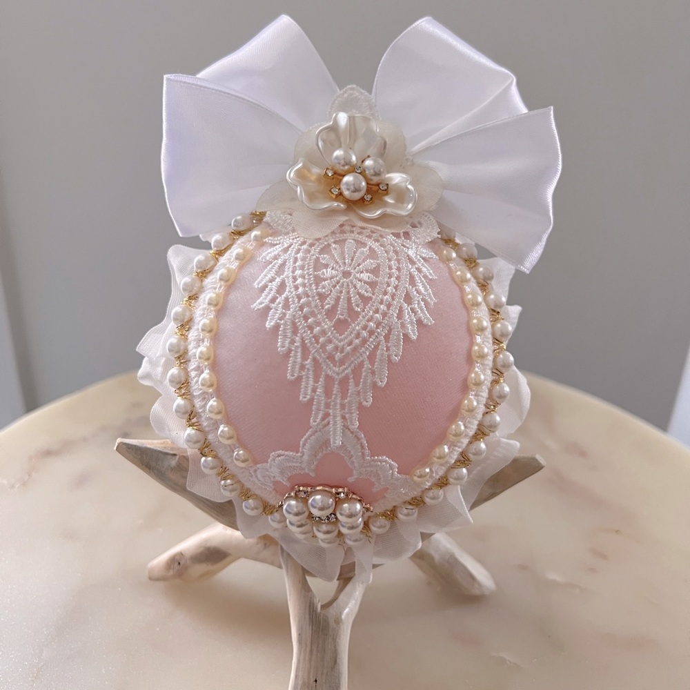 Velvet Christmas ornaments